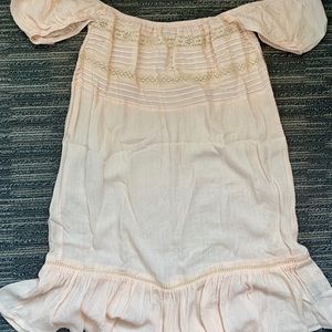 Off the shoulder dress